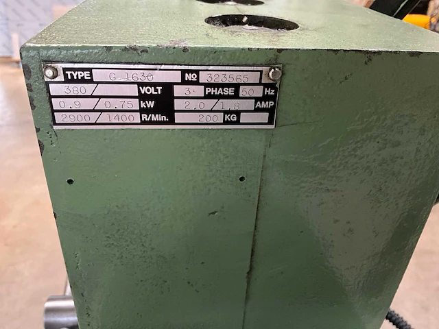 Solberga g1630 kolomboormachine - afbeelding 8 van  17