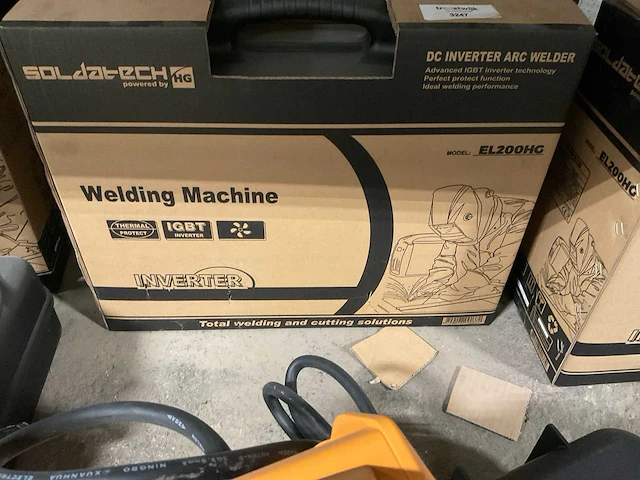 Soldatech el200hg elektrode lasapparaat - afbeelding 7 van  7