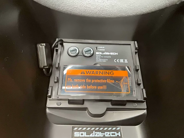 Soldatech ewh2 easyclear automatische lashelm - afbeelding 3 van  3