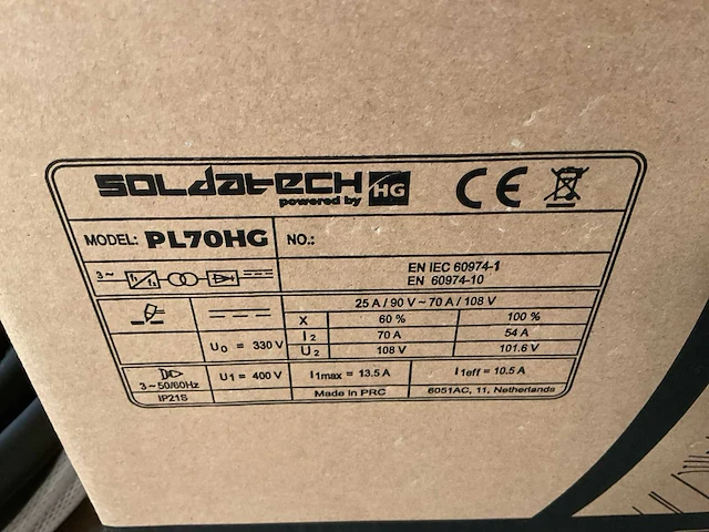 Soldatech pl70hg plasmasnijmachine - afbeelding 4 van  4