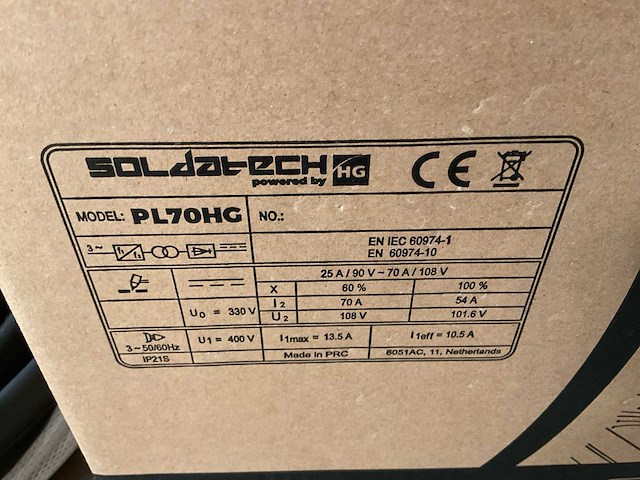 Soldatech pl70hg plasmasnijmachine - afbeelding 4 van  4