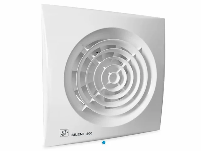 Soler & palau silent 200crz - badkamerventilator - 120mm - met timer - afbeelding 1 van  1