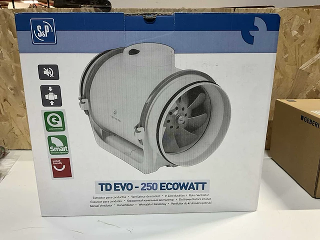 Soler&palau td evo-250 buisventilator - afbeelding 2 van  4
