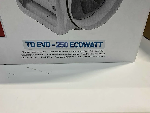 Soler&palau td evo-250 buisventilator - afbeelding 3 van  4