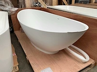 Solid bath vrijstaande bad (185x85 cm) - afbeelding 1 van  3