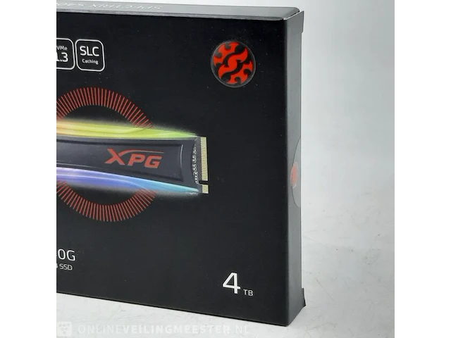 Solid state drive xpg, spectrix s40g rgb m.2 2280 pcie gen3x4 ssd - afbeelding 2 van  8