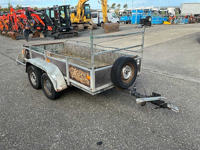 Solide c2000mr tandemas aanhangwagen wg-98-ty - afbeelding 12 van  14