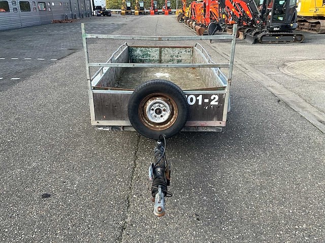 Solide c2000mr tandemas aanhangwagen wg-98-ty - afbeelding 13 van  14