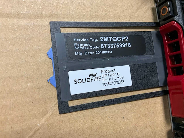 Solidfire sf19210, 2x xeon(r) e5-2697 v3, 24x 16 gb ram, no hdd rack mount chassis - afbeelding 8 van  8
