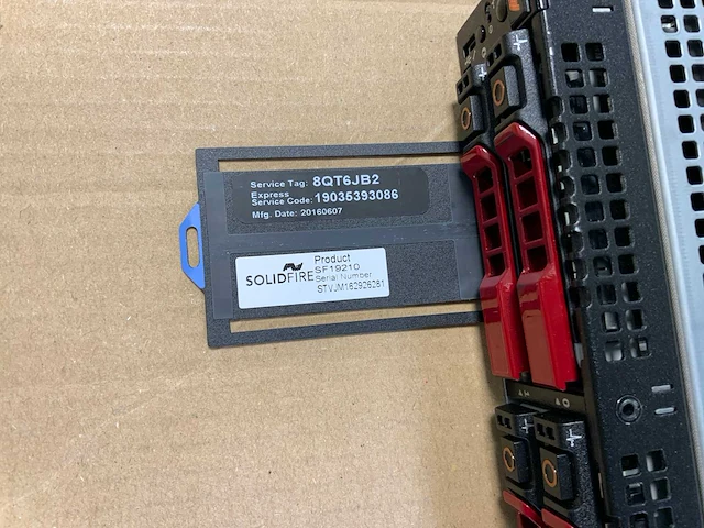 Solidfire sf19210, 2x xeon(r) e5-2697 v3, 24x 16 gb ram, no hdd rack mount chassis - afbeelding 8 van  8