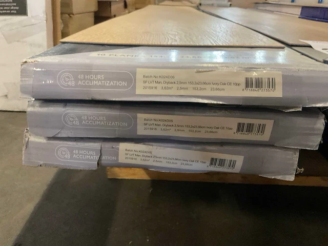 Solidfloor ivory oak pvc vloerdelen ca. 10,86 m² - afbeelding 4 van  4