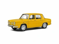 Solido 1968 renault 8s modelauto 1:18 geel - afbeelding 1 van  4