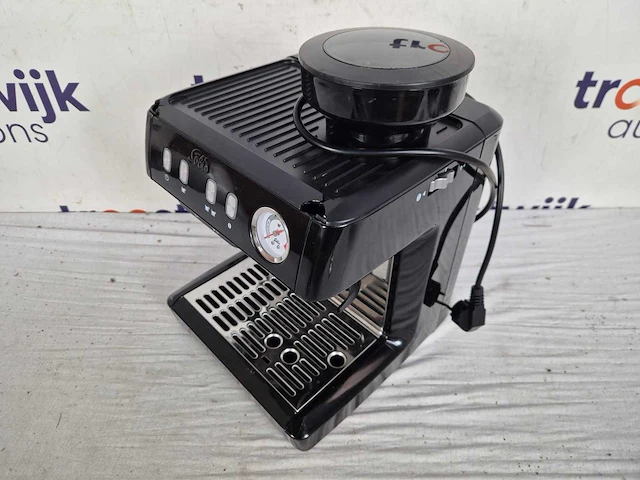 Solis grind & infuse compact 1018 pistonmachine - espressomachine - geschikt voor pads - rvs zwart - afbeelding 4 van  4