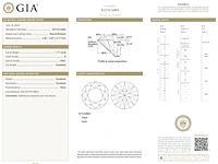 Solitaire oorbellen met natuurlijke diamanten 2.33 carat - afbeelding 5 van  11