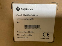 Solplanet asw10k-lt-g2 pro omvormer - afbeelding 2 van  3