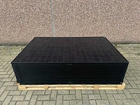 Soluxtec - set van 12 full black zonnepanelen (400 wp) en 1 growatt 4000tl-3-x omvormer (3-fase) - afbeelding 2 van  6