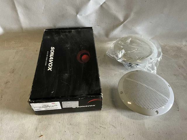 Sonavox speakerset marine 13cm - afbeelding 1 van  3