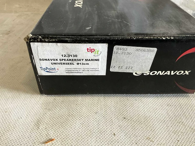 Sonavox speakerset marine 13cm - afbeelding 2 van  3