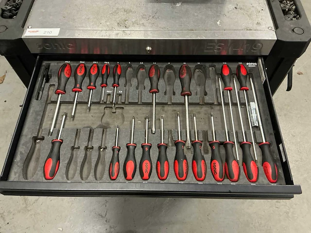 Sonic epec series / 419 gereedschapswagens - afbeelding 8 van  12