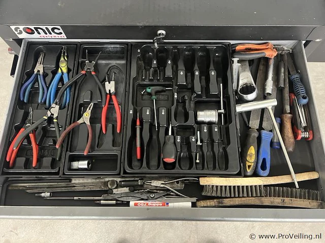 Sonic gereedschapswagen incl. gereedschap - afbeelding 4 van  10