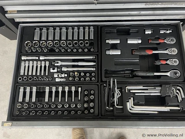 Sonic gereedschapswagen incl. gereedschap - afbeelding 6 van  10