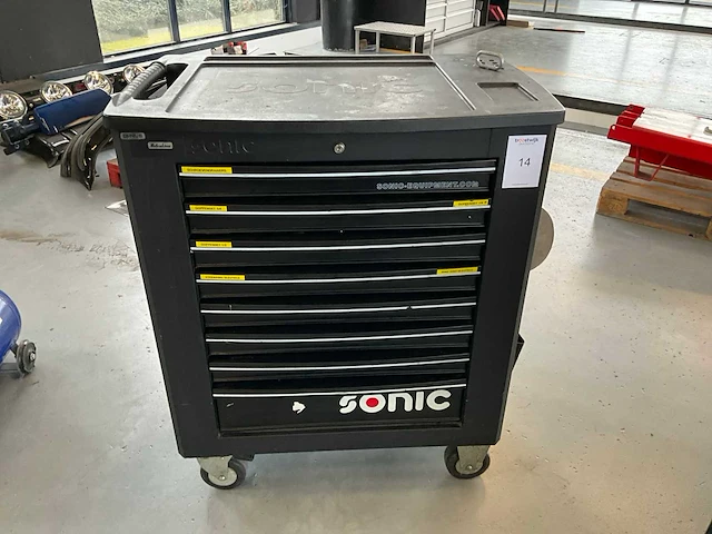 Sonic gereedschapswagen - afbeelding 1 van  12