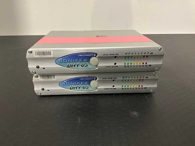 Sonifex dhy-03 telephone hybrid (2x) - afbeelding 2 van  4