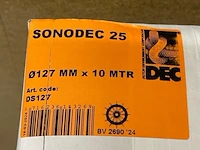Sonodec 25 flexibele buis - doorsnede 127 mm - 10 meter - afbeelding 2 van  2