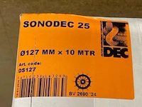 Sonodec 25 flexibele buis - doorsnede 127 mm - 10 meter - afbeelding 2 van  2