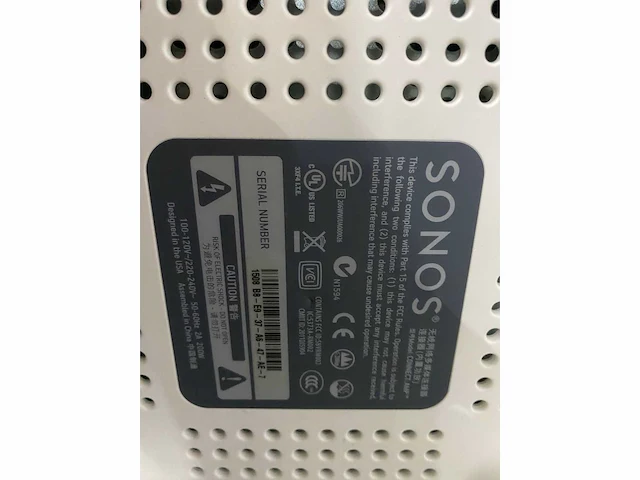 Sonos connect amp zp120 zone player - afbeelding 4 van  4