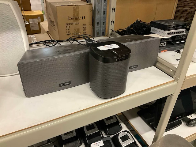 Sonos speakers (3x) - afbeelding 1 van  2