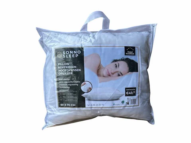 Sonosleep - premium hoofdkussen - beddengoed (50x) - afbeelding 1 van  1