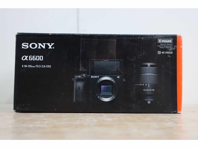 Sony - a6600 - e 18-135mm f/3.5-5.6 oss - fotocamera - afbeelding 6 van  6