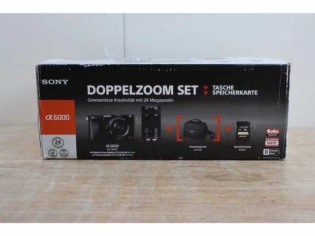 Sony - alpha 6000 - 16-50mm f/3.5-5.6 + 55-2 - fotocamera - afbeelding 9 van  9