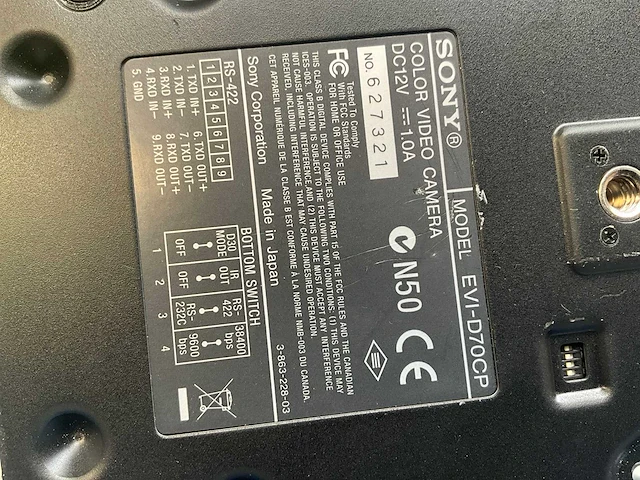 Sony - videocamera's - afbeelding 4 van  4