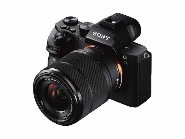 Sony a7ii systeemcamera full frame interchangeable lens camera with sel2870 lens kit zwart - afbeelding 1 van  5