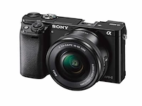 Sony alpha 6000 + 16-50mm f/3.5-5.6 + 55-2 systeemcamera