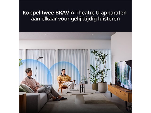 Sony bravia theatre u dolby atmos nekband speaker zwart - afbeelding 4 van  5