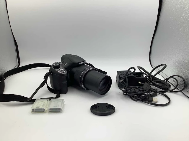 Sony cybershot dsc-h400 fotocamera - afbeelding 3 van  10
