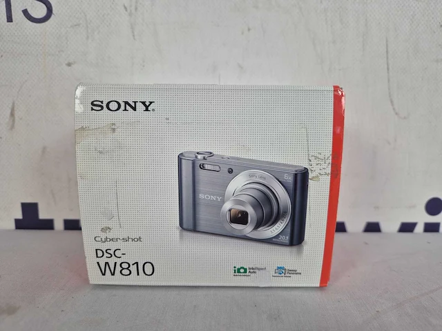 Sony cybershot dsc-w810 - zilver - afbeelding 2 van  4