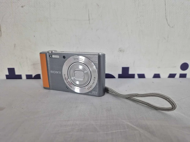 Sony cybershot dsc-w810 - zilver - afbeelding 3 van  4