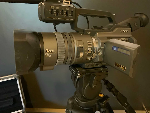 Sony dsr-pd150p videocamera - afbeelding 10 van  16