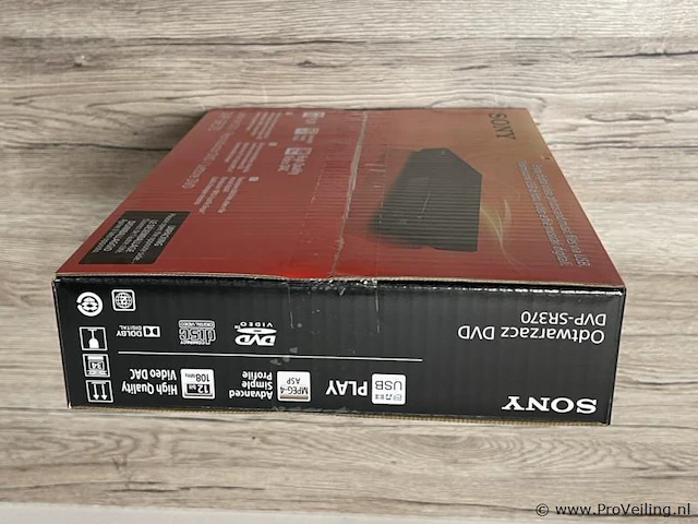 Sony dvd-speler met usb-connectiviteit type dvp-sr370 - afbeelding 2 van  4