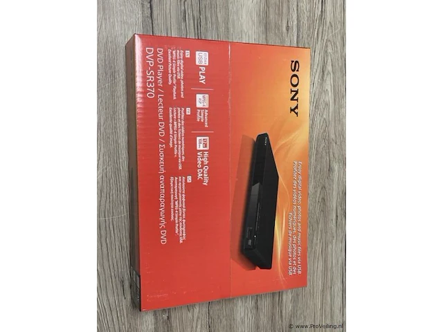 Sony dvd-speler met usb-connectiviteit type dvp-sr370 - afbeelding 4 van  4