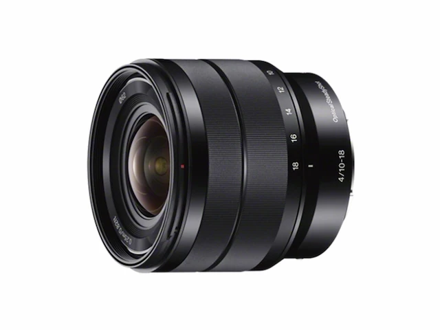 Sony e 10-18mm f/4.0 oss camera lens zwart - afbeelding 1 van  2