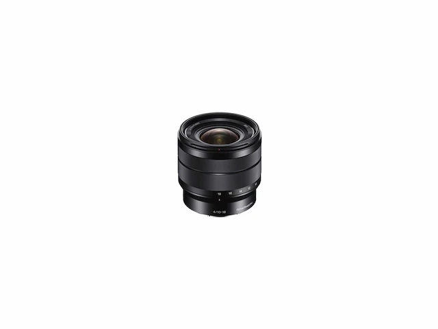 Sony e 10-18mm f/4.0 oss camera lens zwart - afbeelding 2 van  2