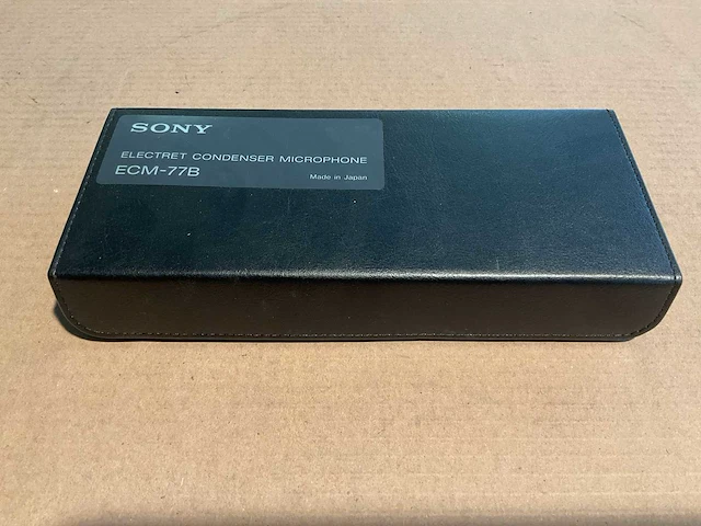 Sony ecm-77b microphone - afbeelding 4 van  4