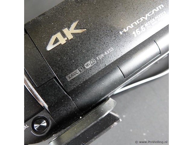Sony fdr-ax53 4k videocamera - afbeelding 3 van  15