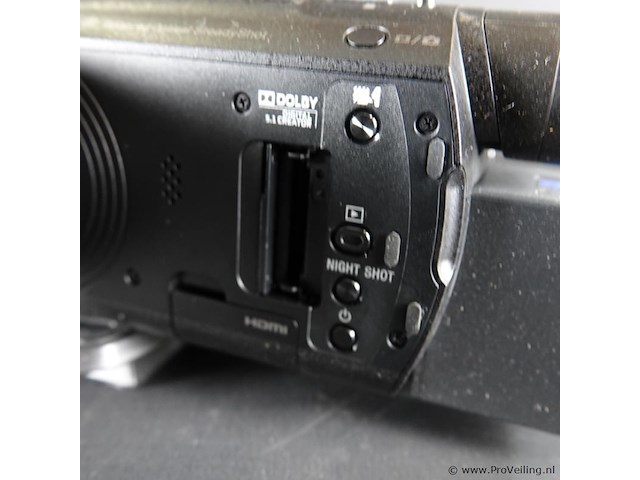 Sony fdr-ax53 4k videocamera - afbeelding 5 van  15