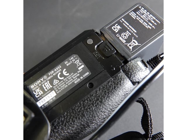 Sony fdr-ax53 4k videocamera - afbeelding 10 van  15